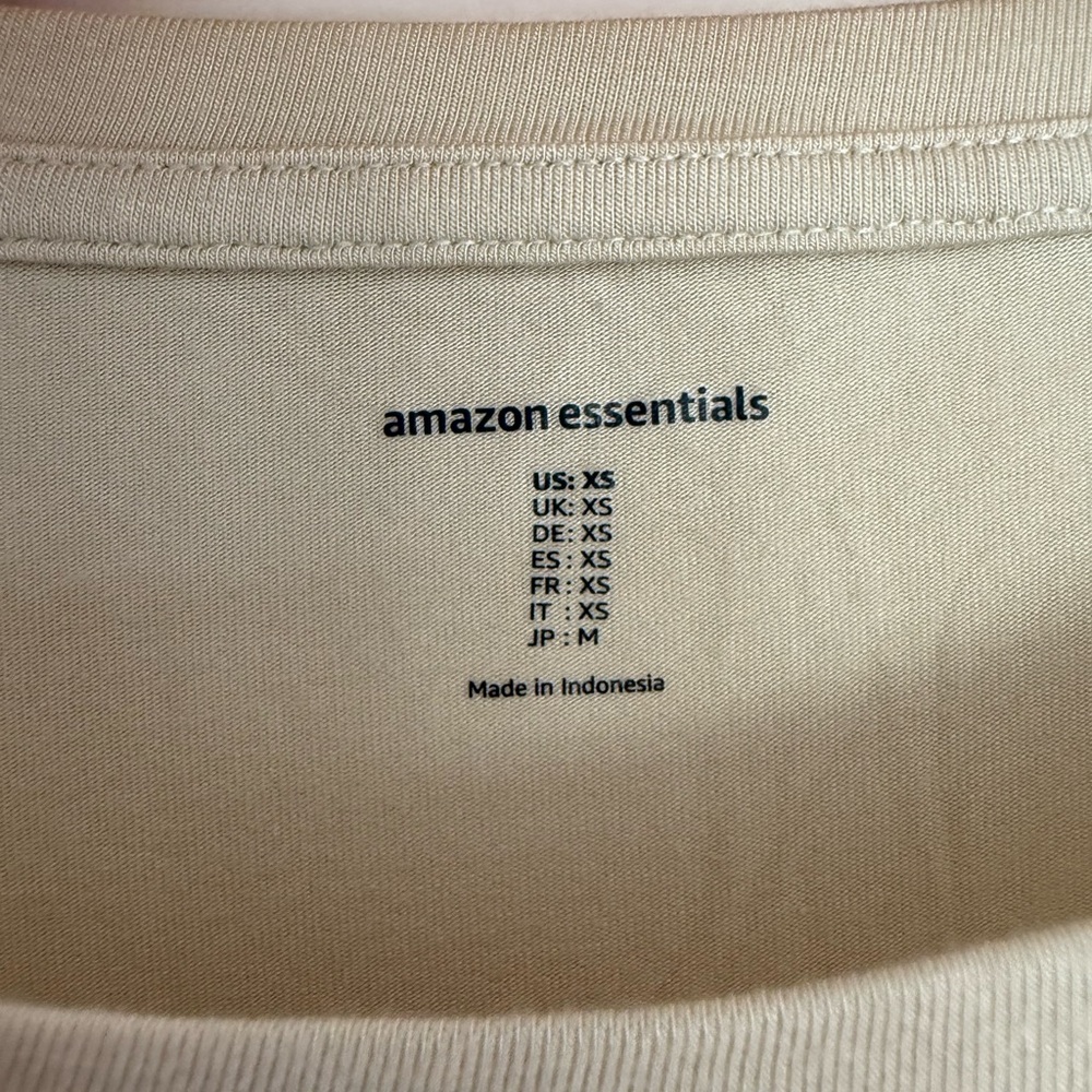 Amazon Essentials Women's Cream Muscle Tee - Picture 3 of 3